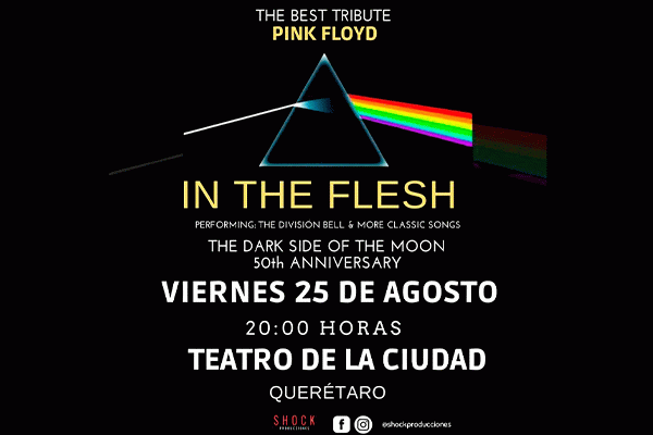 Tributo a Pink Floyd, Live Concert by In the Flesh. Querétaro